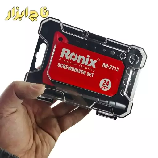 ست سری پیچ گوشتی و بکس رونیکس مدل RH-2715