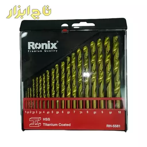 ست مته آهن رونیکس مدل RH-5581