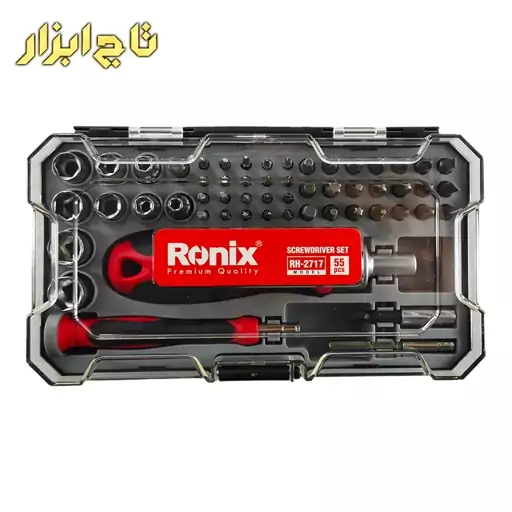 ست پیچ گوشتی و بکس رونیکس مدل RH-2717