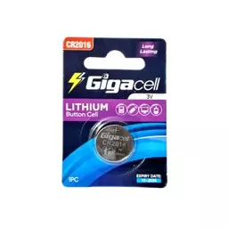 باتری سکه ای LITHIUM لیتیوم GIGACELL گیگاسل مدل CR2016 تاریخ و تکنولوژی جدید