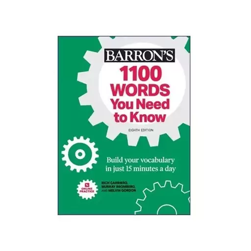 کتاب Barrons 1100 Words You Need to know 8th Edition اثر Rich Carriero انتشارات رهنما