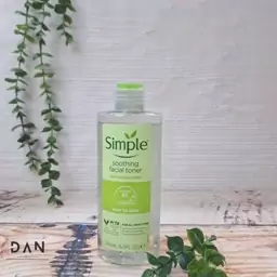 تونر سیمپل Simple مدل soothing facial toner