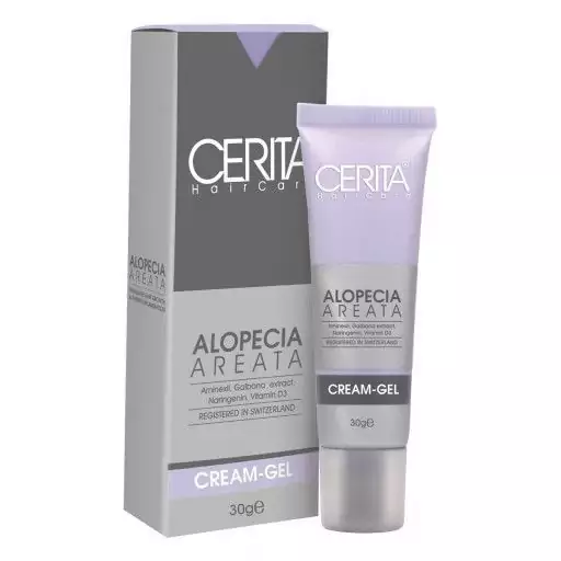 کرم ژل ضد ریزش سکه ای مو سریتا مدل Alopecia Areata حجم 30 میلی لیتر