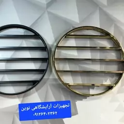 استمد دیوار فلزی طلایی مدل دایره شیک ومحکم هزینه ارسال درب منزل توسط مشتری پرداخت میشود 