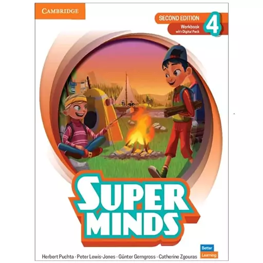 کتاب زبان Super minds  4  second edition 