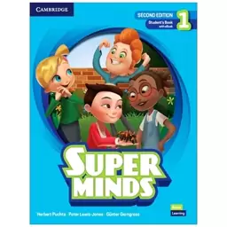 کتاب زبان Super minds 1 second edition     