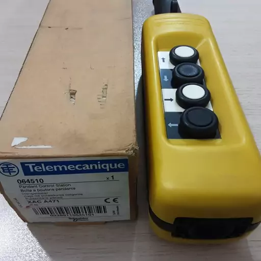 شاستی - دسته کنترل جرثقیل برقی سقفی مارک تله مکانیک Telemecanique مدل XAC A471 - اصلی