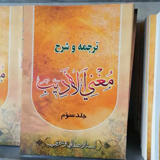 کتاب ترجمه و شرح مغنی الادیب جلد سوم نوشته صفایی بوشهری نشرقدس