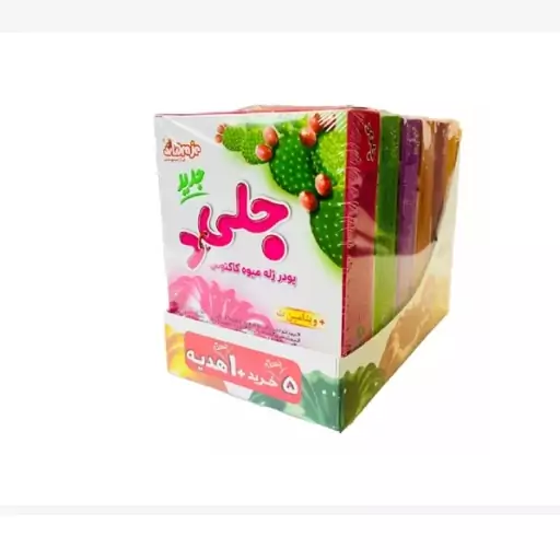 پک پودر ژله 6 عددی دراژه 600گرمی