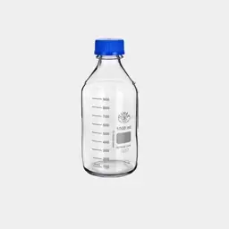 بطری درب پیچ دار برند Siamx حجم 1000ml قابل اتوکلاو