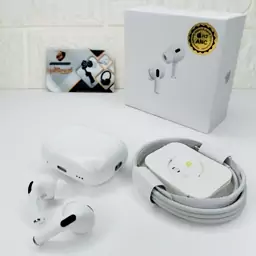 ایرپاد پرو 2 ANC H2 AirPods Pro سریال دار اورجینال بیس عالی کیفیت محشر با ضمانت و ارسال رایگان ایرپادپرو هندزفری بلوتوثی