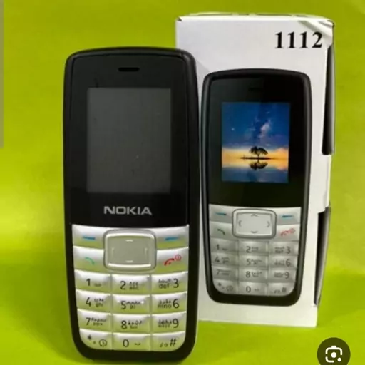 گوشی نوکیا Nokia 1112    پلمپ اکبند  ریجستری شده با کد فعالسازی ارسال رایگان