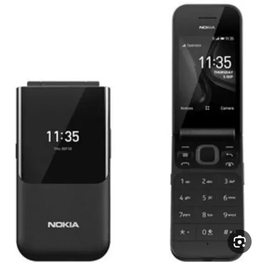 گوشی موبایل نوکیا Nokia 2720 FlipDual SIM 4GB Mobile Phone   پلمپ اکبند  ریجستری شده با کد فعالسازی ارسال رایگان