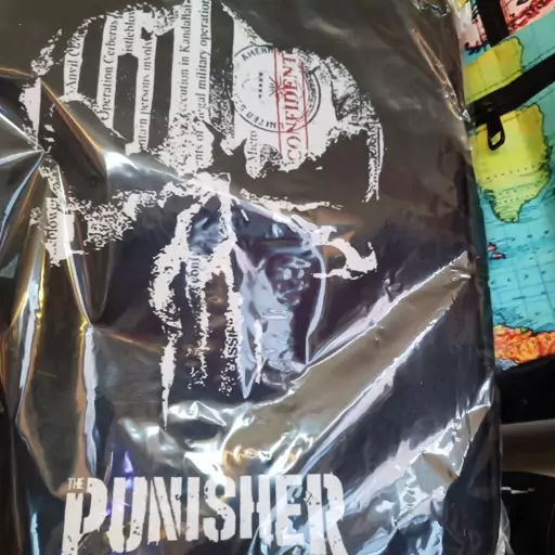 کوله پشتی punisher چرم صنعتی 