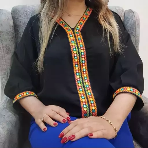 شومیز زنانه مشکی 