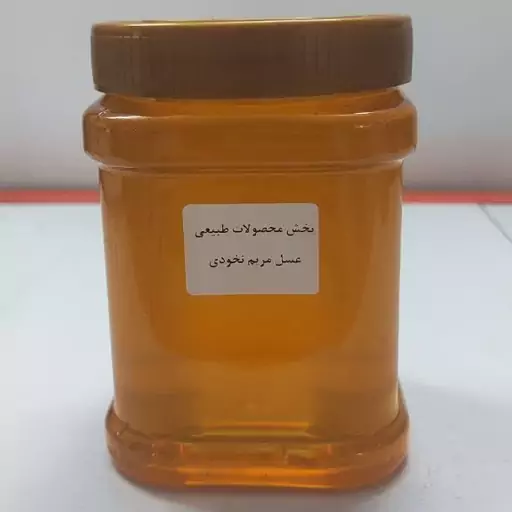 عسل مریم نخودی بسیار خوش عطر و طعم یک کیلویی 