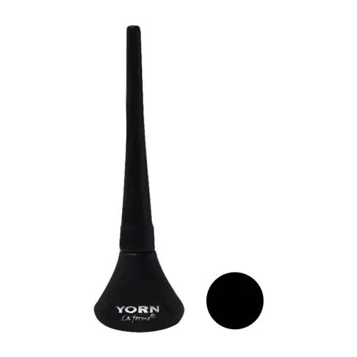 خط چشم ماژیکی ضد آب مدل کوزه ای Yorn Waterproof Eyeliner