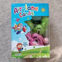 آبنبات طرح هواپیما airplane candy بسته 30تایی