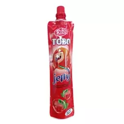 ژله نوشیدنی tobo با طعم توت فرنگی