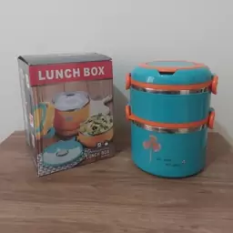 لانچ باکس ظرف غذا دوطبقه lunch box