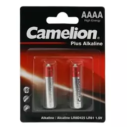 باتری دوتایی Camelion Plus Alkaline 1.5V AAAA