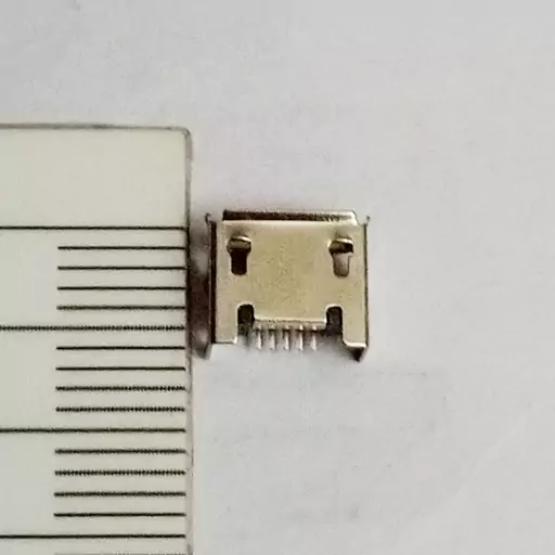 مادگی میکرو یو اس بی پایه کوتاه micro usb small pin