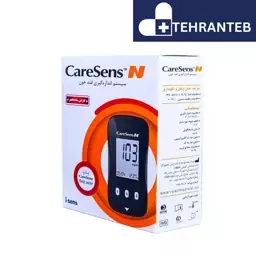 دستگاه تست قندخون کرسنس caresens همراه 25 عددنوار 