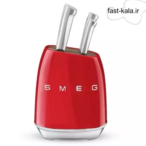 سرویس چاقو 7 پارچه اسمگ مدل SMEG KSF01RD (پس کرایه)