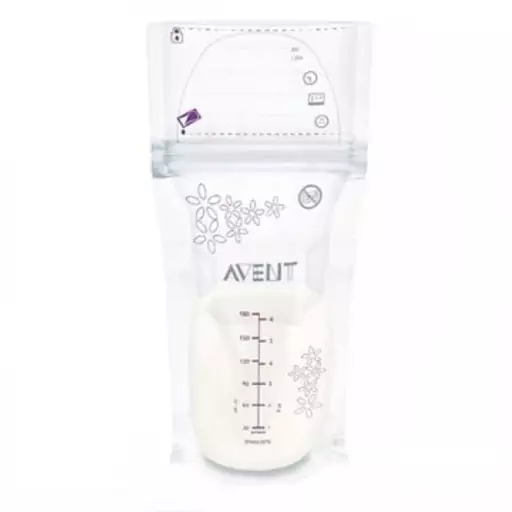 کیسه ذخیره شیر مادر 25 عددی فیلیپس اونت PHILIPS AVENT