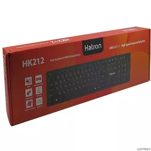 کیبورد سیم دار هترون HATRON مدل HK212