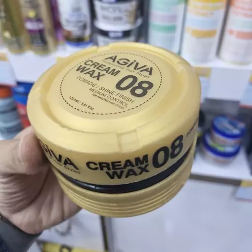 واکس مو آگیوا مدل 08 Cream wax