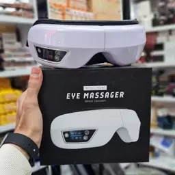 عینک ماساژ چشم  eye massager جعبه مشکی اورجینال