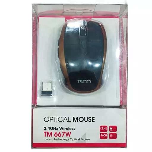 ماوس بی سیم تسکو مدل TM 667W