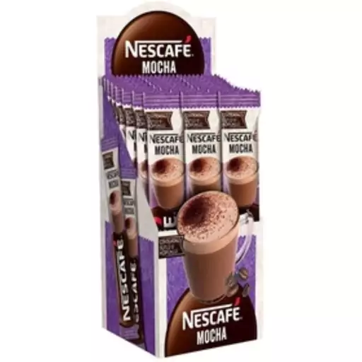 قهوه فوری موکا نسکافه بسته 24 عددی Nescafe Mocha