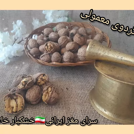 گردو معمولی محصول 1403 در وزن 500 گرم