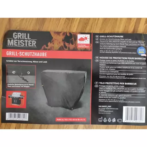 پوشش محافظ گریل و بخاری  GRILLMASTER مقاوم در برابر آب و هوا مناسب برای کباب پز و بخاری