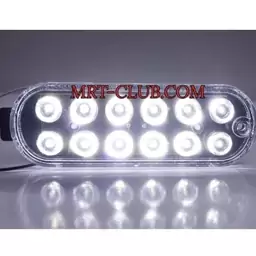 چراغ سپر ال ای دی 12 لنز پراید (دو عددی) LED