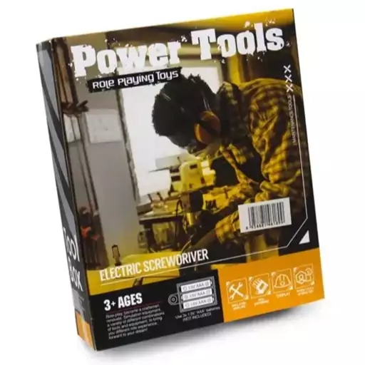 اسباب بازی دریل باتری خور مدل Power Tools