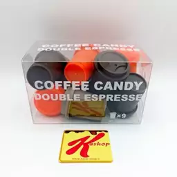 خوشبو کننده دهان قهوه دبل اسپرسو بسته ی 9 عددی coffee candy

