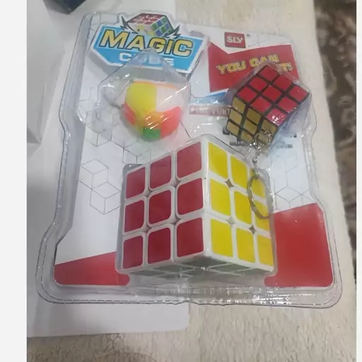 مکعب روبیک خود رنگ Magic Cube