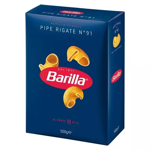 پاستا PIPE RIGATE N91 وزن 500 گرم Barilla