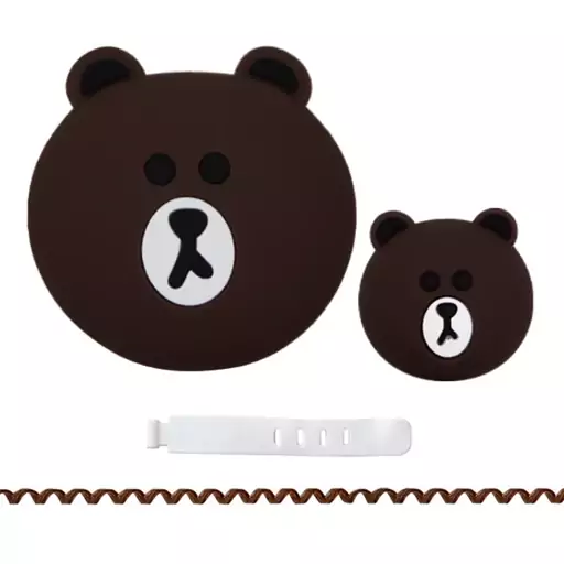 محافظ شارژر و کابل خرس تدی Bear آیفون 20 وات