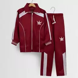 ست سویشرت و شلوار ورزشی سه خط adidas