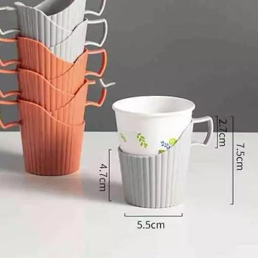 هولدر نگهدارنده لیوان یکبار مصرف 12عددی 1عدد اشانتیون