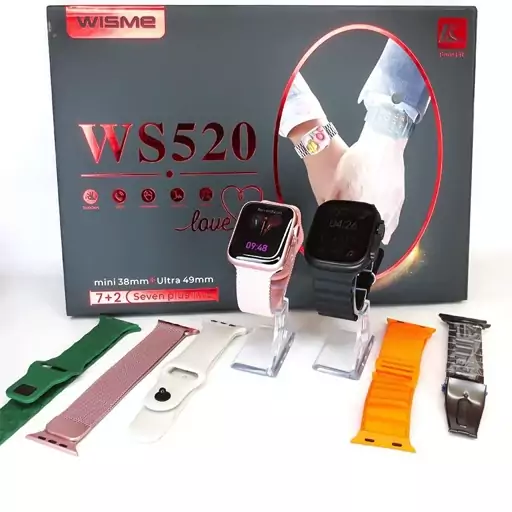 پک هدیه ساعت هوشمند ست زنانه و مردانه WISME WS520