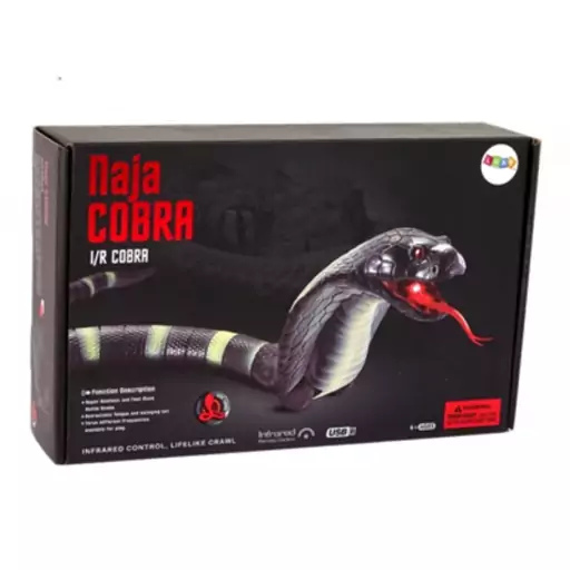 اسباب بازی مار کبرا کنترلی شارژی REMOTE CONTROLLED COBRA SNAKE