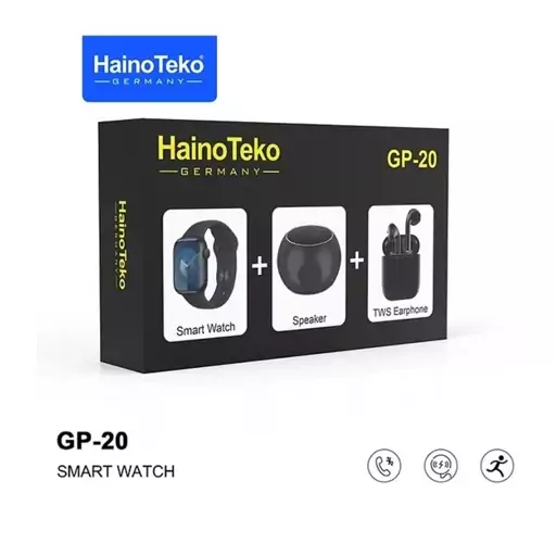 ساعت هوشمند اورجینال هاینوتکو  مدل HAINO TEKO GP-20  با گارانتی 18 ماهه (اصلی  - ارسال رایگان)