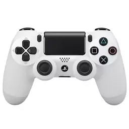 دسته بازی بی سیم سونی Dualshock 4 High Copy درجه یک طرح White مناسب برای PS4