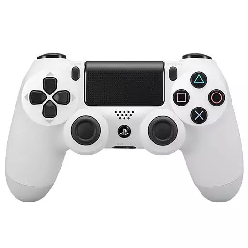 دسته بازی بی سیم سونی Dualshock 4 High Copy درجه یک طرح White مناسب برای PS4