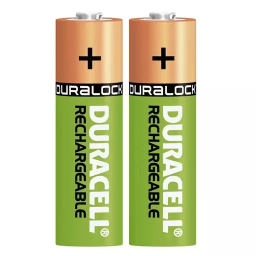 باتری دوتایی قلمی شارژی Duracell Recharge Ultra 1.2V AA 2400mAh